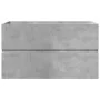 Set muebles de baño 2 piezas madera contrachapada gris hormigón by , Bathroom furniture - Ref: Foro24-3324912, Price: 215,68 ...