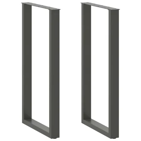 Patas mesa centro forma U 2uds acero antracita 60x(110-111) cm von , Tischbeine - Ref: Foro24-4013250, Preis: 101,70 €, Rabat...