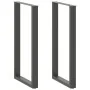 Patas mesa centro forma U 2uds acero antracita 60x(110-111) cm von , Tischbeine - Ref: Foro24-4013250, Preis: 101,70 €, Rabat...