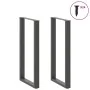 Patas mesa centro forma U 2uds acero antracita 60x(110-111) cm von , Tischbeine - Ref: Foro24-4013250, Preis: 101,70 €, Rabat...