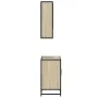 Set de muebles de baño 2 pzas madera contrachapada roble Sonoma von , Badezimmermöbel - Ref: Foro24-3300936, Preis: 149,58 €,...