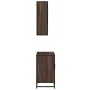 Set de muebles baño 2 pzas madera contrachapada marrón roble von , Badezimmermöbel - Ref: Foro24-3300929, Preis: 163,65 €, Ra...