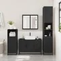 Juego de muebles de baño 2 pzas madera contrachapada negro de , Muebles de baño - Ref: Foro24-3300890, Precio: 167,21 €, Desc...
