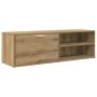 Mueble de TV madera de ingeniería roble artesanal 120x34x37 cm de , Muebles TV - Ref: Foro24-855973, Precio: 75,69 €, Descuen...