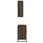 Set de muebles baño 2 pzas madera contrachapada marrón roble von , Badezimmermöbel - Ref: Foro24-3300899, Preis: 156,49 €, Ra...