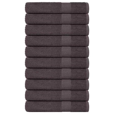 Toallas de sauna 10 uds 100% algodón antracita 80x200 cm 360gsm by , Towels - Ref: Foro24-136695, Price: 105,09 €, Discount: %