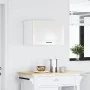 Armario pared cocina Porto madera ingeniería blanca alto brillo von , Küchenschränke - Ref: Foro24-854079, Preis: 66,65 €, Ra...