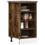 Armario de horno madera ingeniería roble ahumado 40x44,5x81,5cm by , Kitchen cabinets - Ref: Foro24-854206, Price: 62,29 €, D...