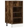 Armario de horno madera ingeniería roble ahumado 40x44,5x81,5cm by , Kitchen cabinets - Ref: Foro24-854206, Price: 62,29 €, D...