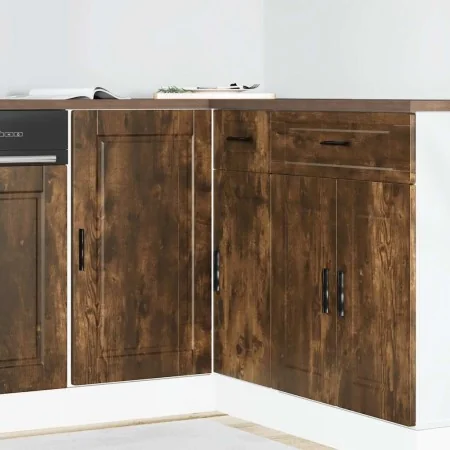 Mueble bajo de cocina porto roble ahumado madera reconstituida von , Küchenschränke - Ref: Foro24-854303, Preis: 84,05 €, Rab...
