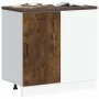 Mueble bajo de cocina porto roble ahumado madera reconstituida von , Küchenschränke - Ref: Foro24-854303, Preis: 84,05 €, Rab...