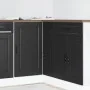 Mueble bajo de cocina Porto madera contrachapada negro von , Küchenschränke - Ref: Foro24-854299, Preis: 79,05 €, Rabatt: %