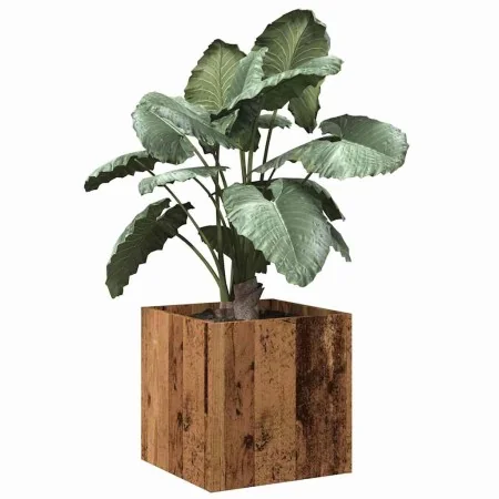 Jardinera de madera contrachapada madera vieja 40x40x40 cm de , Maceteros y jardineras - Ref: Foro24-857027, Precio: 45,41 €,...