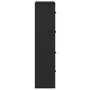Estantería de madera de ingeniería roble negro 60x24x101,5 cm von , Bücherregale und Regale - Ref: Foro24-860392, Preis: 77,0...