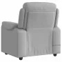 Sillón de masaje reclinable de tela gris nube by , Armchairs - Ref: Foro24-4015699, Price: 200,06 €, Discount: %