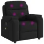 Sillón reclinable de masaje de tela negro von , Sessel - Ref: Foro24-4015692, Preis: 238,68 €, Rabatt: %