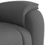 Sillón reclinable de tela gris oscuro by , Armchairs - Ref: Foro24-4015701, Price: 244,49 €, Discount: %