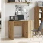 Escritorio de madera de ingeniería roble artesano 100x55x75 cm von , Schreibtische - Ref: Foro24-855857, Preis: 72,90 €, Raba...