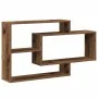 Estante de pared madera de ingeniería envejecida 104x20x58,5 cm by , Shelves and shelves - Ref: Foro24-855822, Price: 48,55 €...