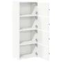 Estantería de madera de ingeniería blanca 40x24x102 cm de , Librerías y estanterías - Ref: Foro24-860373, Precio: 73,18 €, De...