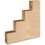 Estantería madera de ingeniería madera envejecida 157x24x160 cm by , Bookcases and shelves - Ref: Foro24-855888, Price: 110,1...