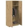 Armario de madera de ingeniería roble artesanal 80x52x180 cm von , Kleiderschränke - Ref: Foro24-855883, Preis: 195,86 €, Rab...