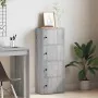 Estantería madera de ingeniería gris sonoma 40x24x102 cm de , Librerías y estanterías - Ref: Foro24-860378, Precio: 75,93 €, ...