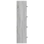 Estantería madera de ingeniería gris sonoma 40x24x102 cm de , Librerías y estanterías - Ref: Foro24-860378, Precio: 75,93 €, ...