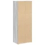 Estantería madera de ingeniería gris sonoma 40x24x102 cm de , Librerías y estanterías - Ref: Foro24-860378, Precio: 75,93 €, ...