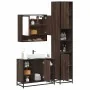 Set de muebles baño 3 pzas madera contrachapada roble marrón von , Badezimmermöbel - Ref: Foro24-3301124, Preis: 272,95 €, Ra...
