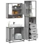Set de muebles de baño 3 pzas madera contrachapada gris sonoma von , Badezimmermöbel - Ref: Foro24-3301158, Preis: 254,11 €, ...