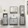 Set de muebles de baño 3 pzas madera contrachapada gris sonoma von , Badezimmermöbel - Ref: Foro24-3301158, Preis: 254,11 €, ...