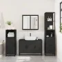 Juego de muebles de baño 3 pzas madera contrachapada negro von , Badezimmermöbel - Ref: Foro24-3301130, Preis: 275,80 €, Raba...