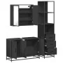 Juego de muebles de baño 3 pzas madera contrachapada negro von , Badezimmermöbel - Ref: Foro24-3301130, Preis: 275,80 €, Raba...