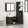 Juego de muebles de baño 3 pzas madera contrachapada negro von , Badezimmermöbel - Ref: Foro24-3301145, Preis: 262,30 €, Raba...