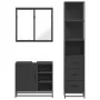 Juego de muebles de baño 3 pzas madera contrachapada negro von , Badezimmermöbel - Ref: Foro24-3301145, Preis: 262,30 €, Raba...
