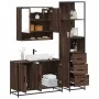 Set de muebles baño 3 pzas madera contrachapada roble marrón von , Badezimmermöbel - Ref: Foro24-3301164, Preis: 266,18 €, Ra...