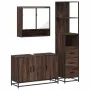 Set de muebles baño 3 pzas madera contrachapada roble marrón von , Badezimmermöbel - Ref: Foro24-3301164, Preis: 266,18 €, Ra...