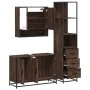Set de muebles baño 3 pzas madera contrachapada roble marrón von , Badezimmermöbel - Ref: Foro24-3301164, Preis: 266,18 €, Ra...