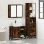 Set de muebles baño 3 pzas madera contrachapada roble ahumado de , Muebles de baño - Ref: Foro24-3301147, Precio: 229,84 €, D...