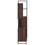 Set de muebles baño 3 pzas madera contrachapada roble marrón de , Muebles de baño - Ref: Foro24-3301139, Precio: 258,61 €, De...