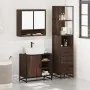 Set de muebles baño 3 pzas madera contrachapada roble marrón de , Muebles de baño - Ref: Foro24-3301179, Precio: 253,62 €, De...