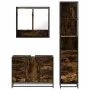 Set de muebles baño 3 pzas madera contrachapada roble ahumado by , Bathroom furniture - Ref: Foro24-3301172, Price: 273,22 €,...