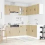 Mueble cocina Kalmar roble sonoma 11 pzas madera contrachapada de , Armarios de cocina - Ref: Foro24-3314944, Precio: 647,29 ...