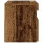 Mesilla de noche con luces LED madera vieja 60x35x40 cm de , Mesitas de noche - Ref: Foro24-3329175, Precio: 51,57 €, Descuen...