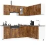 Mueble cocina Kalmar roble ahumado 11 pzas madera contrachapada von , Küchenschränke - Ref: Foro24-3314946, Preis: 680,24 €, ...