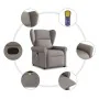 Sillón de masaje reclinable de tela gris taupé von , Sessel - Ref: Foro24-4015673, Preis: 221,91 €, Rabatt: %