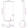Patas mesa centro forma U 2uds acero natural 38x(72-73)cm acero von , Tischbeine - Ref: Foro24-4013175, Preis: 66,01 €, Rabat...