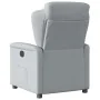 Sillón reclinable eléctrico tela gris claro de , Sillones - Ref: Foro24-3303114, Precio: 239,66 €, Descuento: %