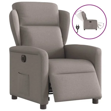 Sillón reclinable eléctrico tela gris taupé von , Sessel - Ref: Foro24-3303121, Preis: 252,27 €, Rabatt: %